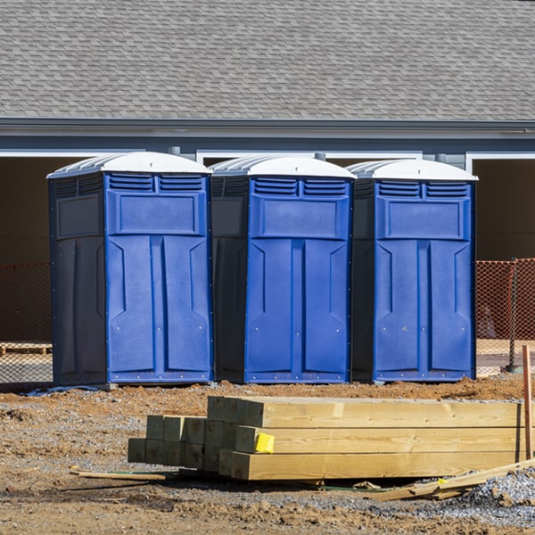 are there any restrictions on what items can be disposed of in the portable toilets in Whippany NJ